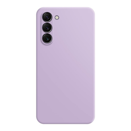 Противоударный чехол Imitation Liquid Silicone для Samsung Galaxy S23 5G - фиолетовый