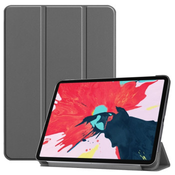 Чехол-книжка Custer Texture Smart на iPad Air 4 10.9 2020/Pro 11 2021/2020/2018 - серый