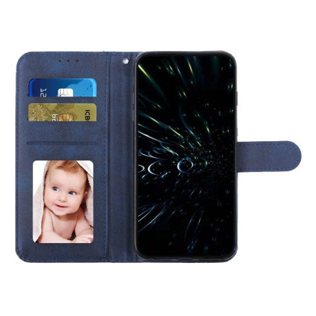 Чохол-книжка Stitching Calf Texture для Infinix Hot 50 Pro+ 4G - синій