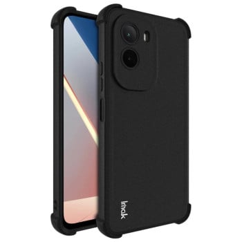 Протиударний чохол Imak Airbag TPU на Xiaomi Poco M7 4G 169mm — матовий чорний