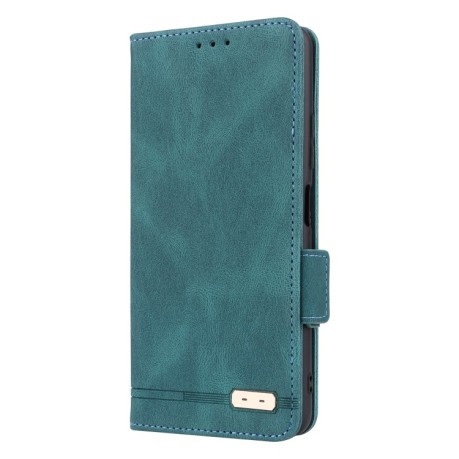 Чехол-книжка Magnetic Clasp Flip для Xiaomi Redmi Note 12 5G Global/Note 12 China/Poco X5 5G - зеленый