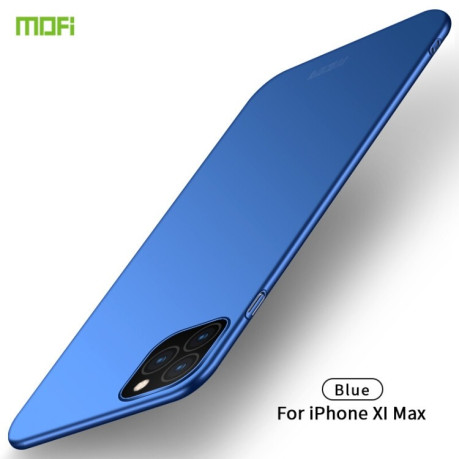 Ультратонкий чехол MOFI Frosted PC на iPhone 11 Pro Max- синий