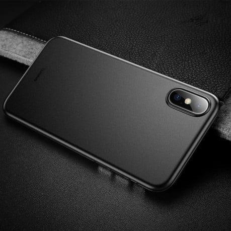 Чехол Baseus WingUltra-Thin Frosted PP Case  на iPhone Xs Max черный