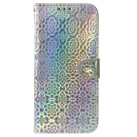 Чохол-книжка Solid Color Colorful на Samsung Galaxy A16 5G - сріблястий