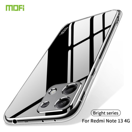 Ультратонкий чехол MOFI Ming Series для Xiaomi Redmi Note 13 4G - прозрачный