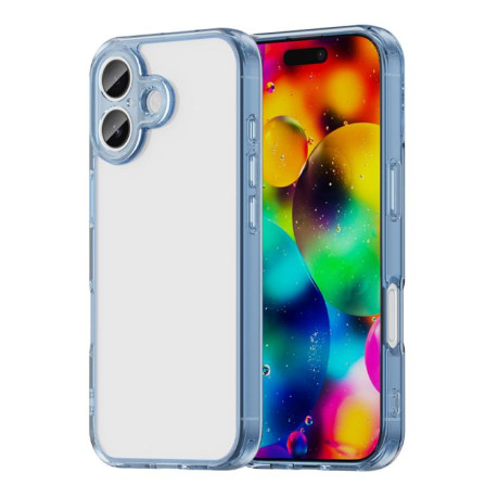 Чехол PC Hybrid TPU Airbag Shockproof для iPhone 17 - синий