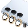 Защитное стекло на камеру ENKAY Aluminium на Samsung Galaxy A37 / A57 — золотистое