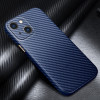 Противоударный чехол R-JUST Carbon для iPhone 14/13 - синий