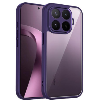 Матовий протиударний чохол Escase з м'яким покриттям на Xioami 17T Pro 5G — фіолетовий