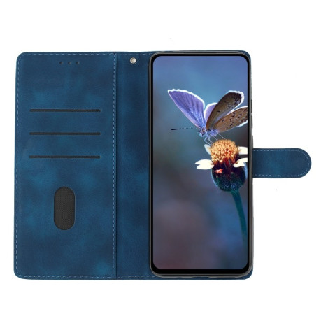 Чехол-книжка Flower Butterfly Embossing для Samsung Galaxy S25+ 5G - синий