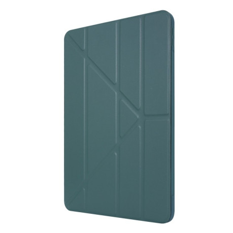 Чехол- книжка Solid Color Trid-fold Deformation Stand на iPad Pro 11 (2020)/Air 10.9 2020/Pro 11 2018- зеленый