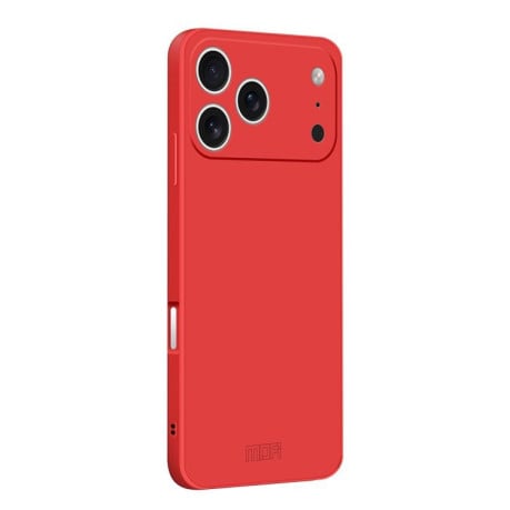 Силиконовый чехол ENKAY Liquid Silicone на iPhone 17 Pro Max - красный