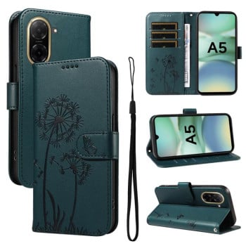 Чехол-книжка Dandelion Embossed Pattern Flip Leather для Redmi A5 4G 173.3mm Global - синий