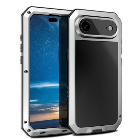 Протиударний чохол RedPepper Triple-proof Metal на iPhone Air - сріблястий