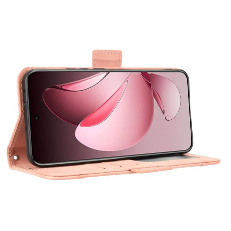 Чохол-книжка Skin Feel Calf на OPPO Reno13 Pro 5G Global - рожевий