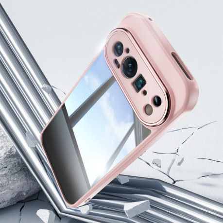 Протиударний чохол Acrylic Hybrid TPU Armor Shockproof для Google Pixel 9 Pro XL - рожевий