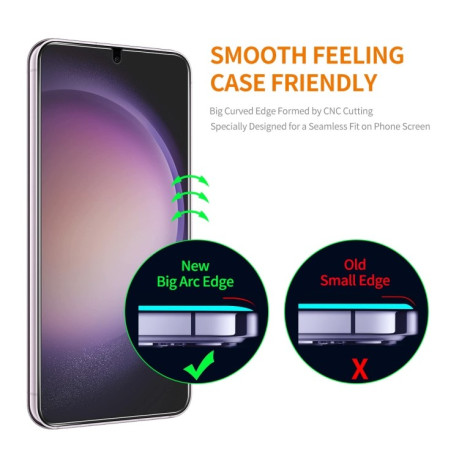 Защитное Стекло ENKAY Full Glue High Aluminum-silicon для Samsung Galaxy S24+