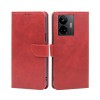 Чехол-книжка Calf Texture Buckle для Realme GT Neo 5 5G / GT3 5G - красный
