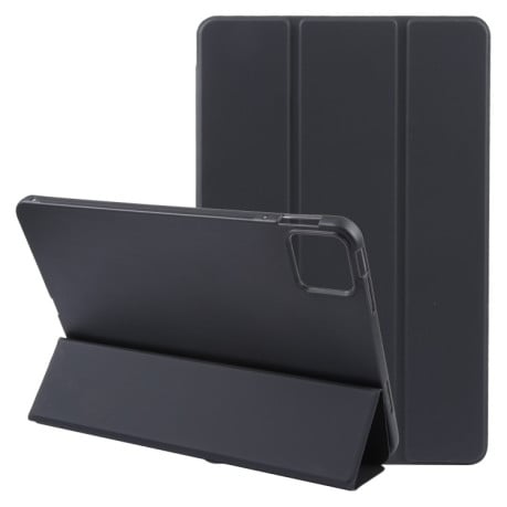 Чохол-книжка Three-fold Holder Flip на iPad Pro 13 2024 - чорний