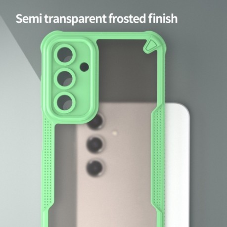 Протиударний чохол Armor Glaze PC Hybrid  для Samsung Galaxy A56 5G - зелений