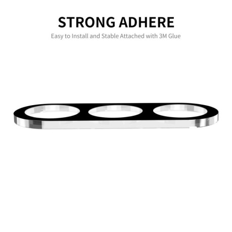 Защитное стекло на камеру ENKAY Hat-Prince 9H для Samsung Galaxy A55 5G - черное