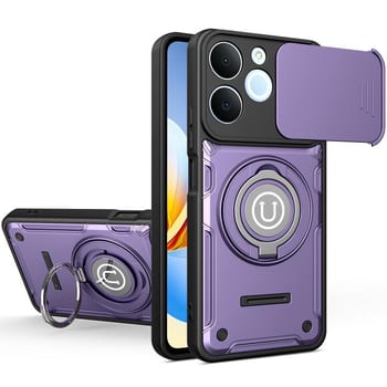 Протиударний чохол Camera Sliding на Realme 15T 5G — фіолетовий