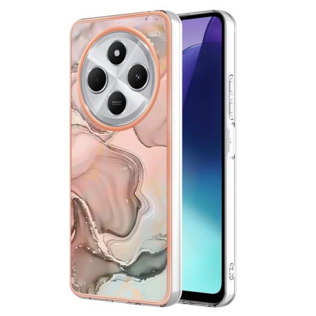Протиударний чохол Electroplating IMD для Xiaomi Redmi 14C 4G/Poco C75/Redmi A4 5G - Rose Gold