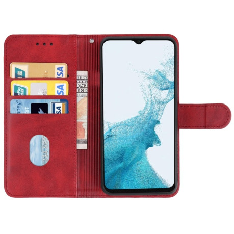 Чехол-книжка EsCase Leather для Samsung Galaxy A23 4G - красный