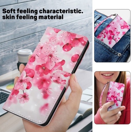 Чехол-книжка 3D Painting для Samsung Galaxy A16 5G - Flower