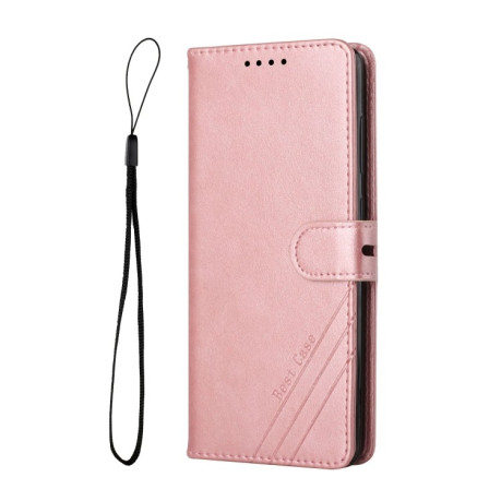 Чохол-книжка Cow Texture для Samsung Galaxy A03/A04E – рожеве золото