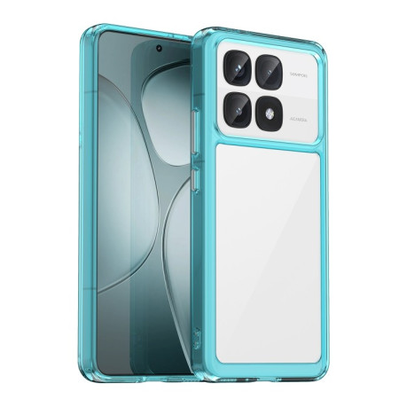 Протиударний чохол Colorful Acrylic Series для Xiaomi 14T Pro - синій