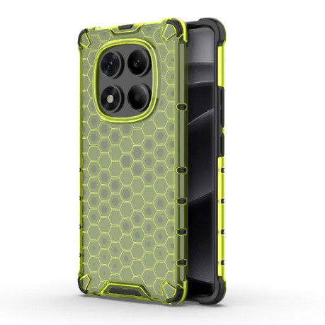 Противоударный чехол Honeycomb на Xiaomi Redmi Note 14 Pro 4G - зеленый