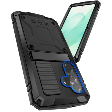 Противоударный чехол R-JUST Life Waterproof на Samsung Galaxy S26+ 5G — чёрный