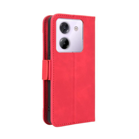 Чехол-книжка Skin Feel Calf на Xiaomi Poco M7 Pro 5G - красный
