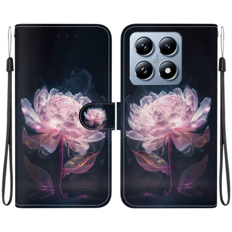 Чохол-книжка Colored Drawing Series на Xiaomi 14T Pro - Peony