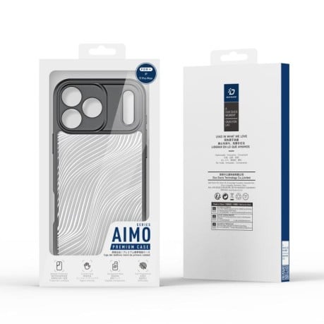 Чехол DUX DUCIS Aimo Series на iPhone 17 Pro Max - черный