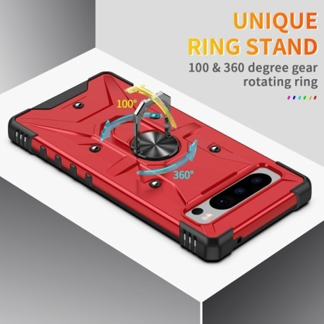 Протиударний чохол HMC 360 Degree Rotating Holder для Google Pixel 8 Pro - червоний