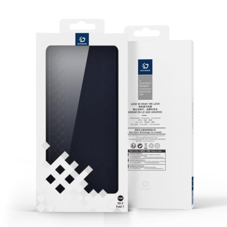 Чехол-книжка DUX DUCIS Bril Series на  Samsung Galaxy Fold 7 5G - синий