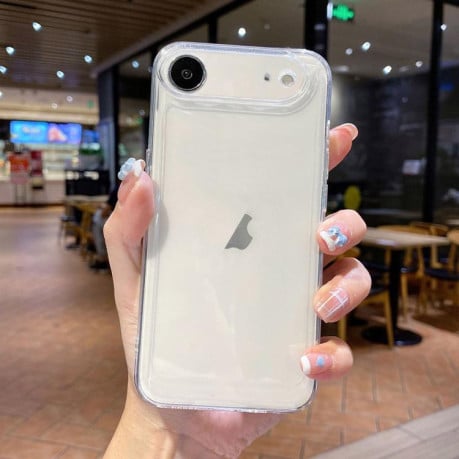 Силиконовый чехол Space TPU Shockproof на iPhone Air - прозрачный