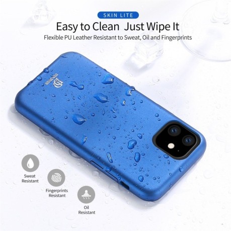 Ультратонкий ударозащитный  чехол DUX DUCIS Skin Lite Series на iPhone 11- синий