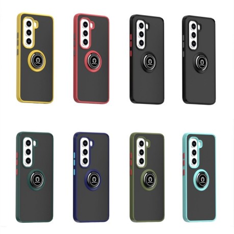 Противоударный чехол Q Shadow 1 Series для Infinix Hot 50 Pro 4G - красный