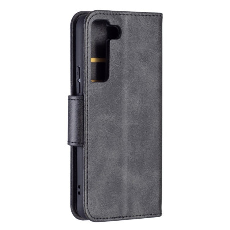 Чехол-книжка Retro Lambskin Texture для Samsung Galaxy S22 5G - черный