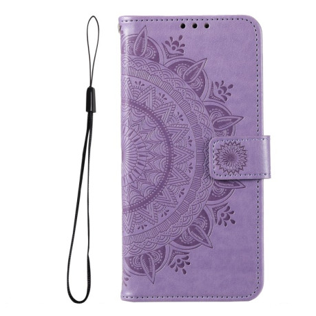 Чохол-книжка Totem Flower для Xiaomi 14T Pro - фіолетовий