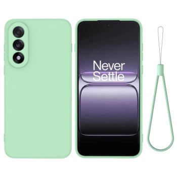 Силіконовий чохол Solid Color Liquid Silicone на OnePlus Nord 5/Ace 5 Ultra - зелений