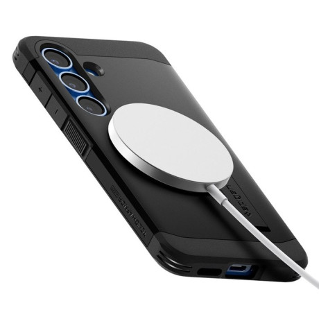 Оригінальний чохол Spigen Tough Armor Mag (Magsafe) для Samsung Galaxy S25 - Green