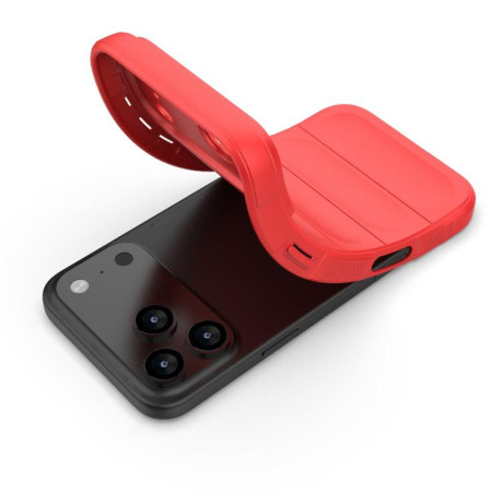 Силиконовый чехол Magic Flannel на iPhone 17 Pro Max - белый