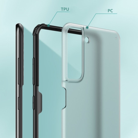 Ударозащитный чехол Four-corner на Samsung Galaxy S21 FE - прозрачные