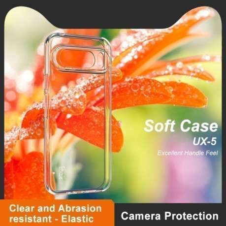 Протиударний чохол IMAK UX-5 Series для Google Pixel 9 Pro XL - Transparent Black