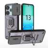 Протиударний чохол Sliding Camshield для Xiaomi Redmi 13 4G Global - фіолетовий