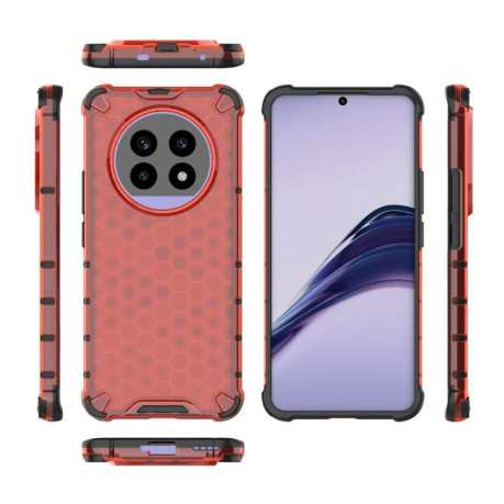 Противоударный чехол Honeycomb на Realme 13 Pro 5G - красный